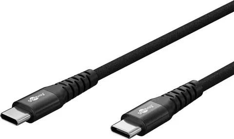 GOOBAY καλώδιο USB-C 73955, 60W, 480Mbps, 3m, μαύρο
