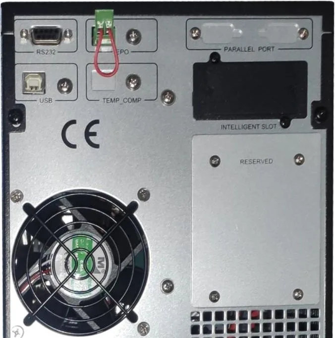 NG ON-Line UPS 6000VA, PF 1, 16 x 12V9A, USB, RS232, οθόνη — εικόνα 4