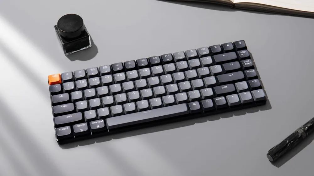 Keychron K3 V3 (K3X-B1) QMK Wireless Mechanical Keyboard Red Switch RGB 75% US Layout — εικόνα 2