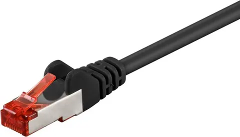GOOBAY καλώδιο δικτύου 68695, CAT 6 S/FTP, copper, 250MHz, 15m, μαύρο