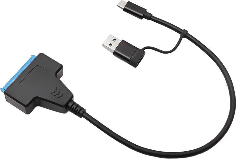 POWERTECH καλώδιο σύνδεσης HDD/SSD CAB-UC076, USB/USB-C σε SATA, 6Gbps — εικόνα 2