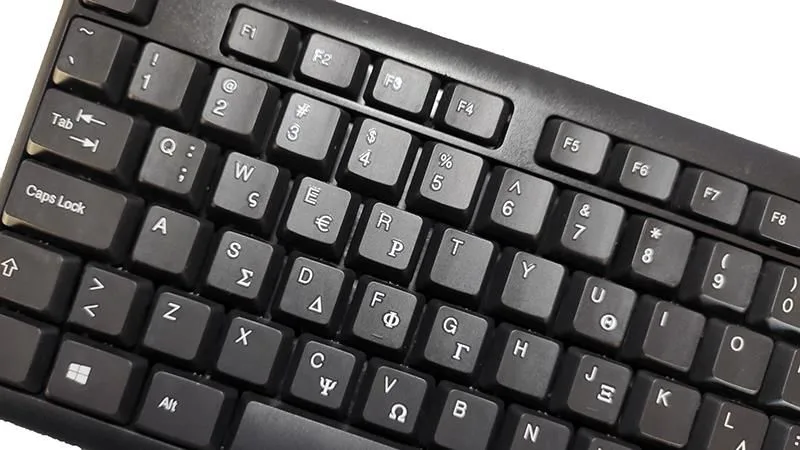 APPROX πληκτρολόγιο USB MK210 Black Greek — εικόνα 2
