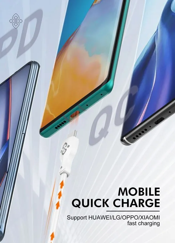 LDNIO καλώδιο USB-C σε USB-C LC811C, 65W PD, 1m, γκρι — εικόνα 3