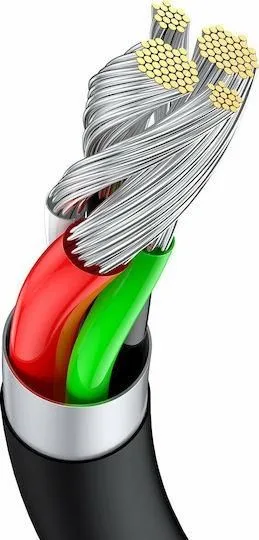 BASEUS Superior Series, καλώδιο ΓΡΗΓΟΡΗΣ φόρτισης, Type-C, 66W, 2M, μαύρο — εικόνα 3