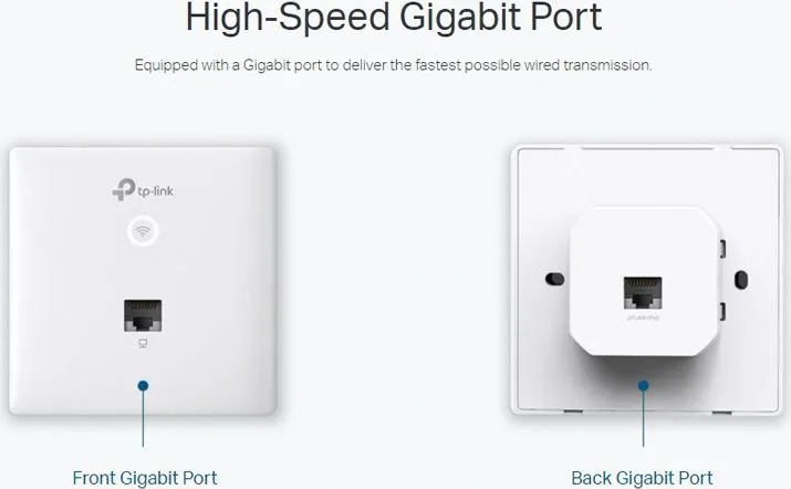 TP-LINK ασύρματο access point EAP230-WALL, AC1200, επιτοίχιο, V1.20 — εικόνα 3