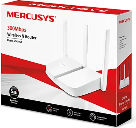 MERCUSYS Wireless N Router MW305R, 300Mbps, 4x 10/100Mbps, Ver. 2 — εικόνα 4