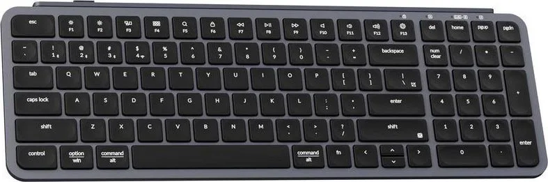 Keychron B2 Pro (B2P-K1) Ultraslim Mini Wireless BT Keyboard ZMK Online customize Space Grey 96% US — εικόνα 2