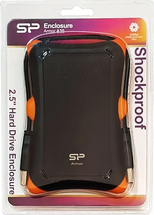 SILICON POWER εξωτερική θήκη Armor 30 HDD 2.5" slim, USB 3.1, shockproof — εικόνα 4