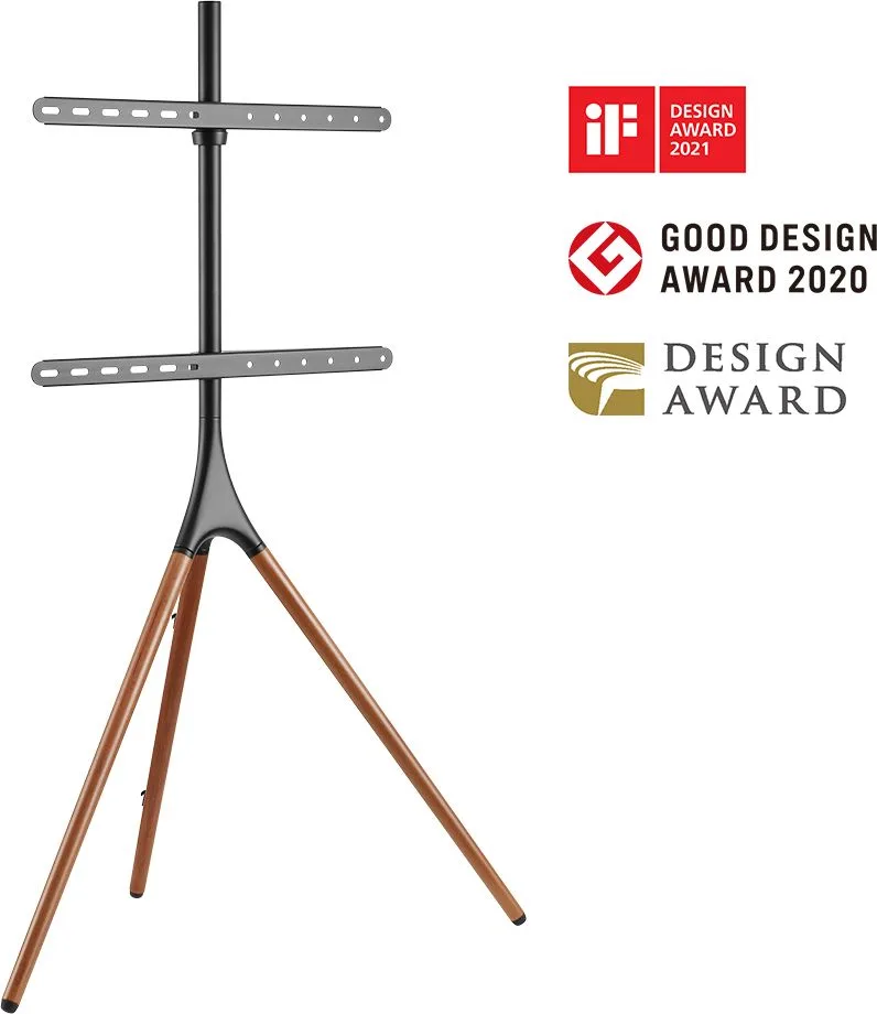 POWERTECH βάση τηλεόρασης δαπέδου PT-1400, 45-65", έως 32kg — εικόνα 8
