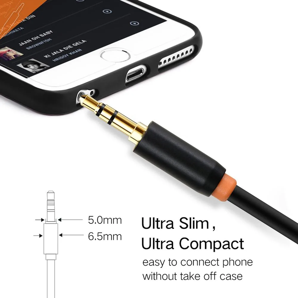 CABLETIME καλώδιο ήχου 3.5mm σε 2x 3.5mm CT-AV309-P12G, 20cm, μαύρο — εικόνα 2