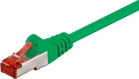 GOOBAY καλώδιο δικτύου 68289, CAT 6 S/FTP, copper, 250MHz, 1m, πράσινο
