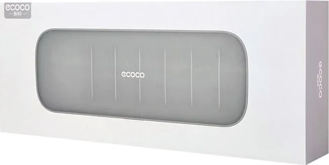ECOCO κουτί οργάνωσης καλωδίων E2206 με ταινία τύπου velcro, λευκό — εικόνα 4