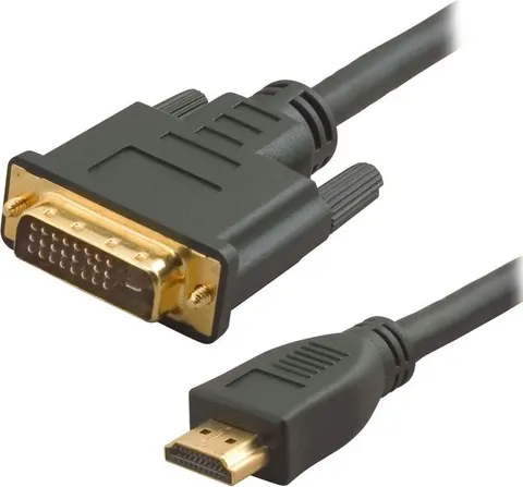 POWERTECH καλώδιο HDMI 19pin σε DVI 24+1 CAB-H024, Dual Link, μαύρο, 3m