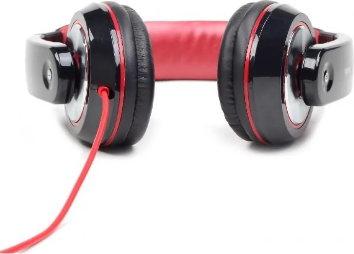 GEMBIRD Headset Boston μαύρο με κόκκινο MHS-BOS — εικόνα 2