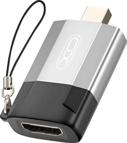 XO GB015, αντάπτορας Mini Display Port ΣΕ HDMI, γκρι