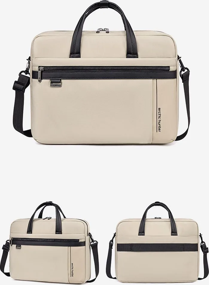 ARCTIC HUNTER τσάντα ώμου GWB00849 με θήκη laptop 15.6", 14L, χακί — εικόνα 7