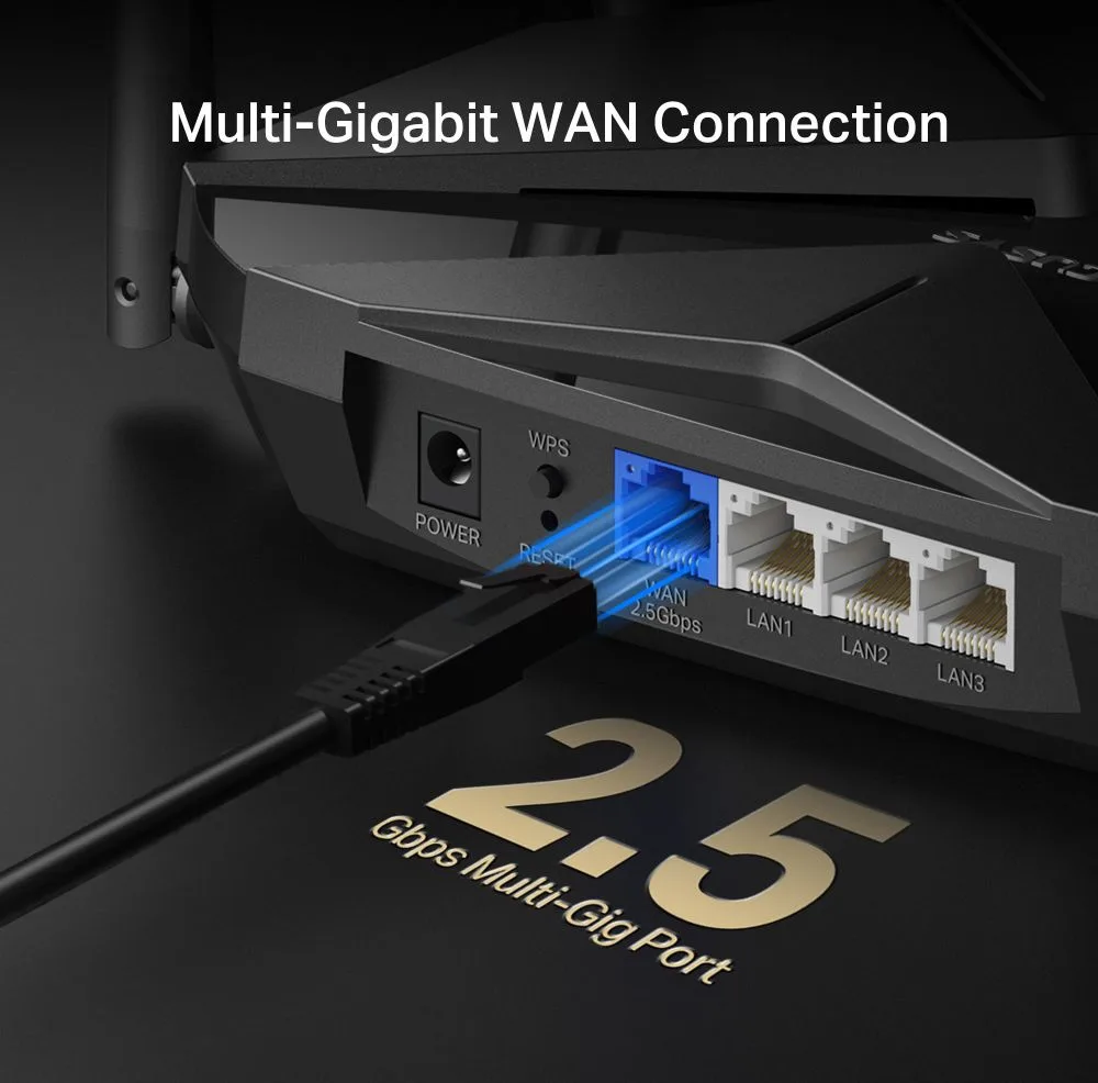 MERCUSYS router MR85X, Wi-Fi 6, 3Gbps AX3000, Dual Band — εικόνα 6