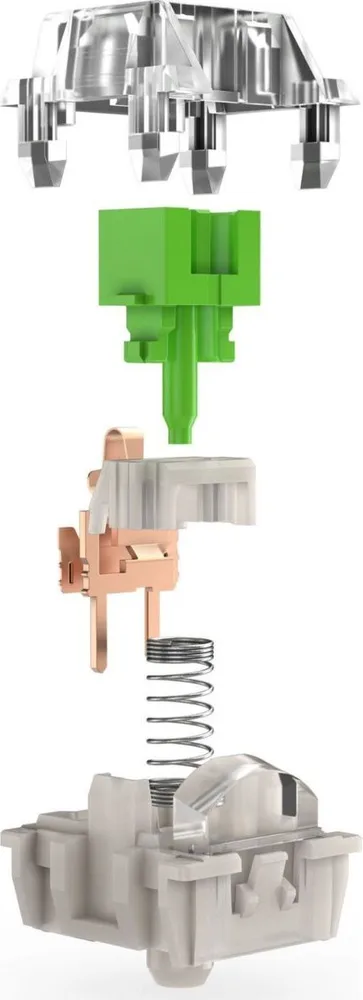 Razer Mechanical Keyboard Switches Pack - 3 PIN - Gaming - Green Clicky Switch — εικόνα 4