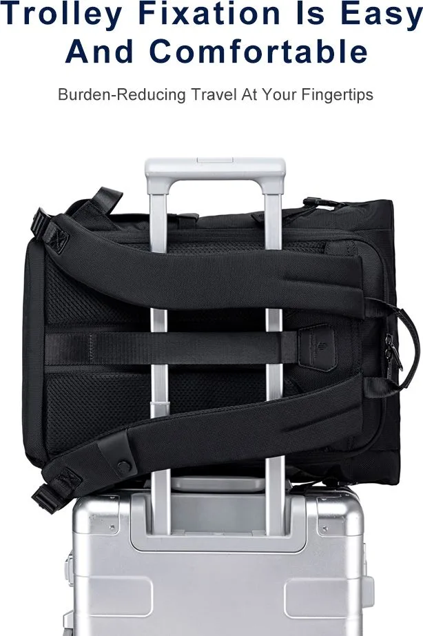 ARCTIC HUNTER τσάντα πλάτης B00684 με θήκη laptop 15.6", 18.5L, μαύρη — εικόνα 9