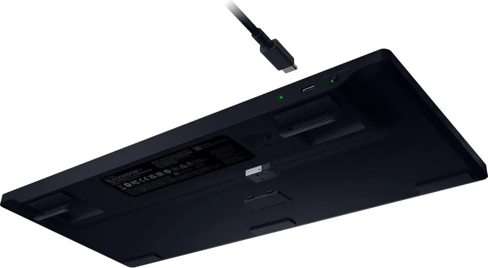 Razer BlackWidow V4 Low Profile Tenkeyless HyperSpeed - Wireless RGB Keyboard - Green Switch — εικόνα 4