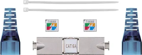 GOOBAY σύνδεσμος καλωδίων CAT 6A 79579, STP, toolfree