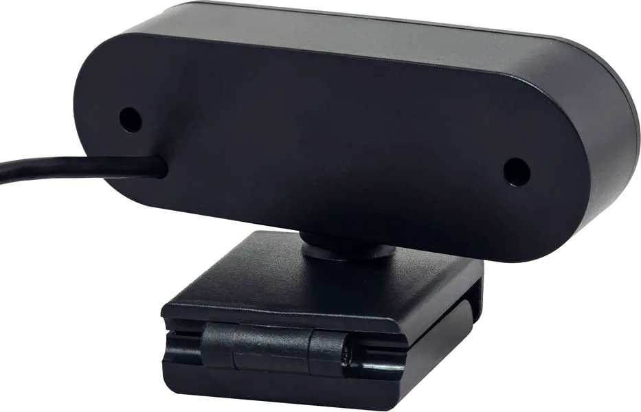 POWERTECH web camera PT-1382, 2MP, 1080p FHD, ρυθμιζόμενη εστίαση, 1.5m, μαύρη — εικόνα 4