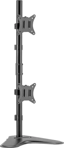 BRATECK βάση γραφείου για 2x οθόνες LDT66-T02V, 17-32", έως 9kg