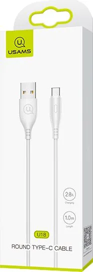 USAMS καλώδιο USB-C σε USB US-SJ267, 2A, 1m, λευκό — εικόνα 3