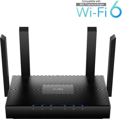 Cudy WR3000 AX3000 Gigabit Wi-Fi 6 Router, Mesh, Mimo, Ofdma, Beamforming
