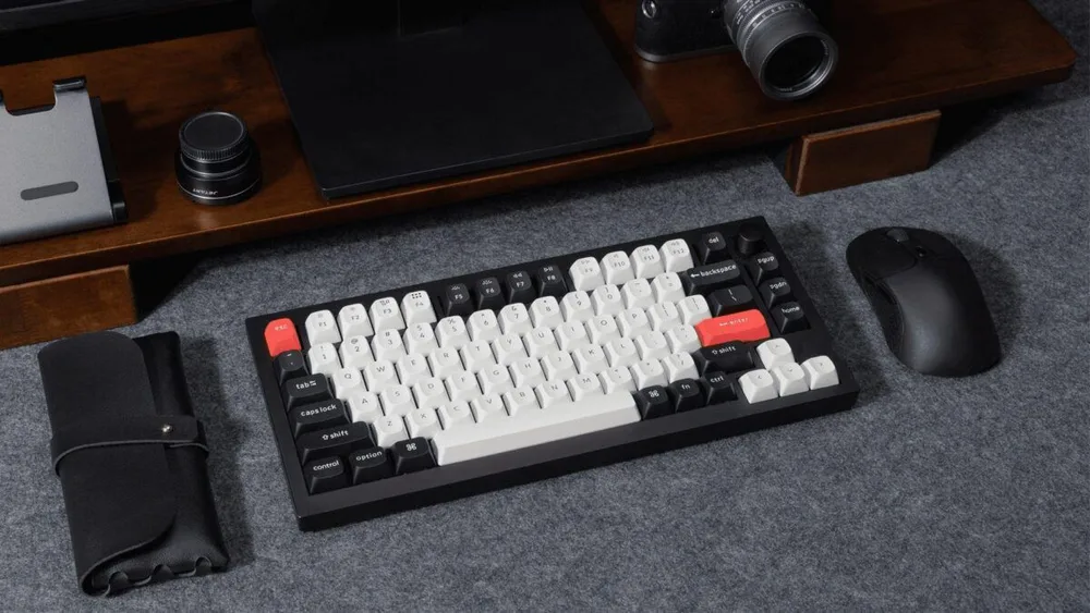 Keychron Q1 HE (Q1H-M1) QMK Wireless Custom Hall Effect Keyboard Purple Switch 75% US Layout — εικόνα 2