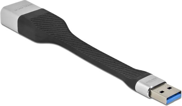 DELOCK αντάπτορας δικτύου 86937, USB, 1000Mbps Ethernet, 13cm, μαύρος — εικόνα 2