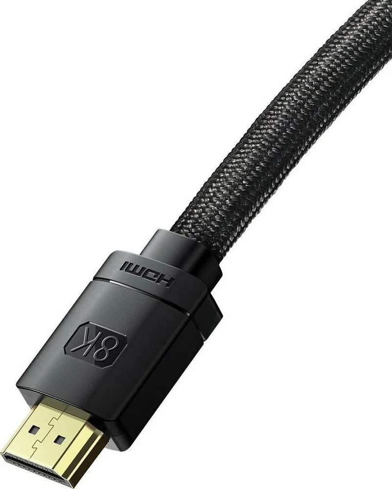 BASEUS High Definition Series, καλώδιο HDMI, 8K, 3m, μαύρο — εικόνα 2