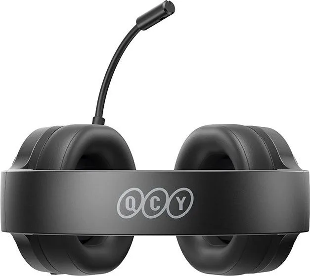 QCY Heroad V200 Wireless Quad Black - Bluetooth & WiFi & USB-A & USB-C RGB Gaming Headset PS4/PS5/PC — εικόνα 3