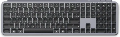 Keychron B6 Pro (B6P-K1-GR) Ultraslim Wireless BT Keyboard ZMK Online customization - Gray 100% GR