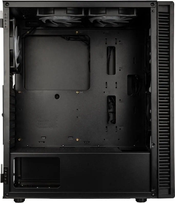 Kolink Observatory HF Plus Mesh ARGB PWM Midi Tower Case Black with 6x ARGB PWM Fans (5x140mm 1x120) — εικόνα 5