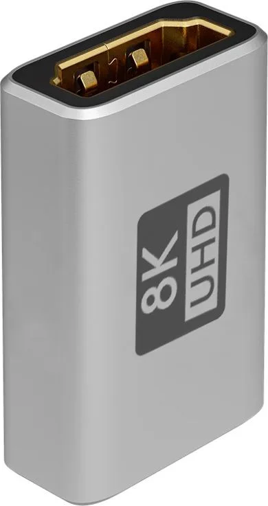 GOOBAY αντάπτορας HDMI 72008, Ethernet, 8K/60Hz, 4K/120Hz, 48 Gbps, γκρι — εικόνα 4