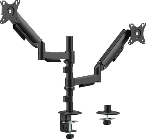 POWERTECH βάση γραφείου για 2x οθόνες PT-1628, 17-32", έως 9kg