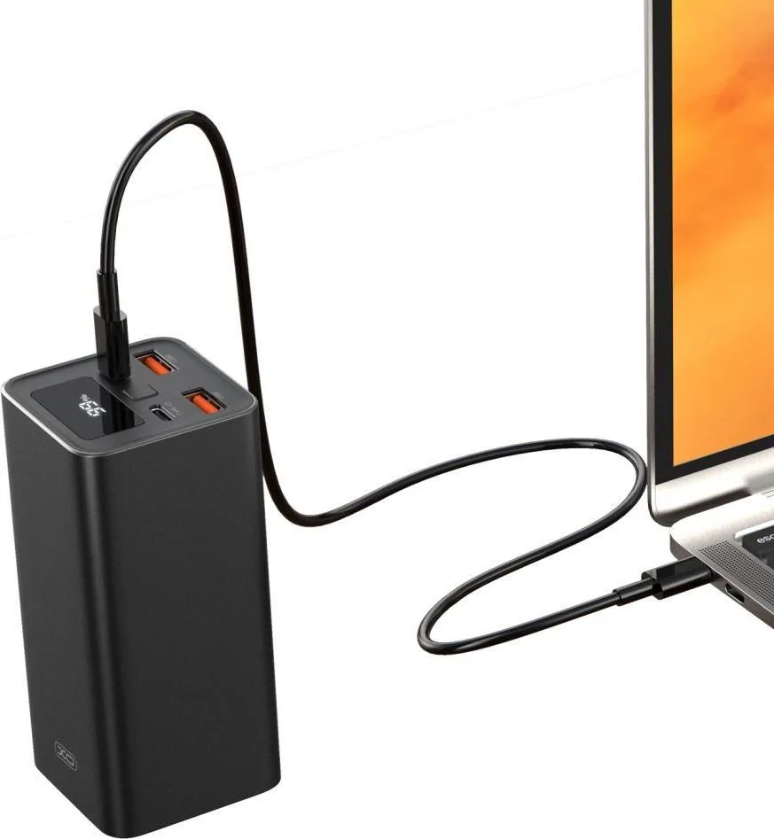 XO PB97 Powerbank 20000MAH 65W, μαύρο — εικόνα 5