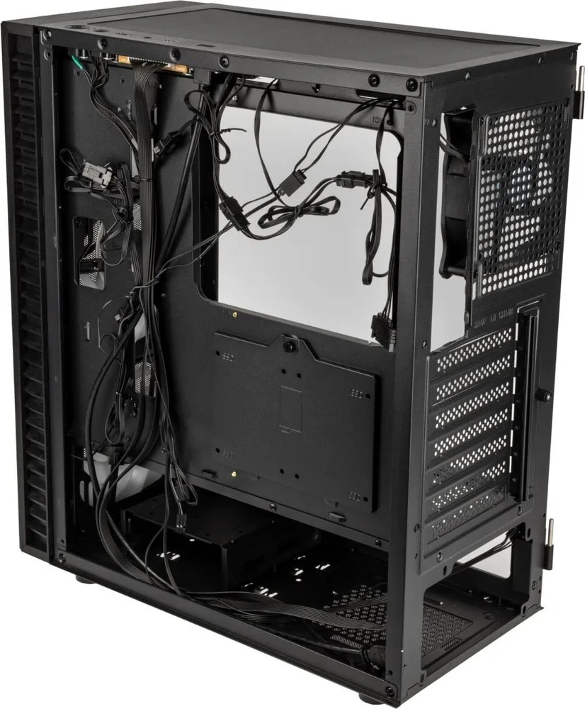 Kolink Observatory HF Mesh ARGB Midi Tower Case - Black (with 6 ARGB fans - 3x140mm & 3x120mm) — εικόνα 5