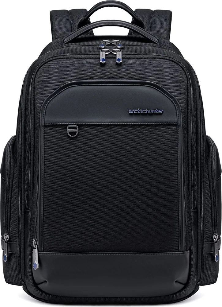 ARCTIC HUNTER τσάντα πλάτης B00683 με θήκη laptop 15.6", USB, 20.5L, μαύρη — εικόνα 4