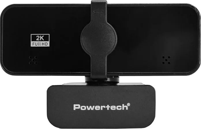 POWERTECH web camera PT-1291, 5MP, 2K Quad HD, αυτόματη εστίαση, 1.5m, μαύρη — εικόνα 2