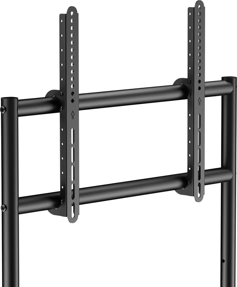 BRATECK βάση τηλεόρασης δαπέδου TTF13E-46FW, 37-86", έως 80kg, με ράφι & ροδάκια — εικόνα 6