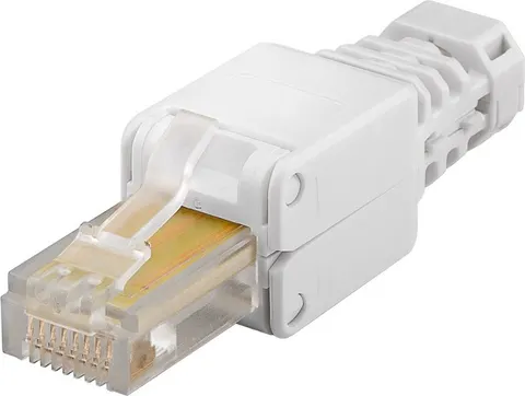 GOOBAY βύσμα RJ45 CAT 5e UTP 68859, tool-free, λευκό