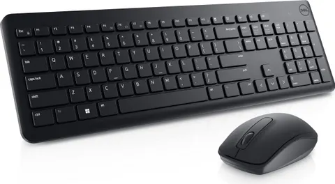 Dell KM3322W Keyboard and Mouse Wireless Black Czech-Slovak New Open Box