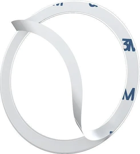 BASEUS Halo Series, μαγνητικό ΔΑΚΤΥΛΙΔΙ ΣΥΓΚΡΑΤΗΣΗΣ, 2 ΤΕΜΑΧΙΑ, ασημί — εικόνα 3