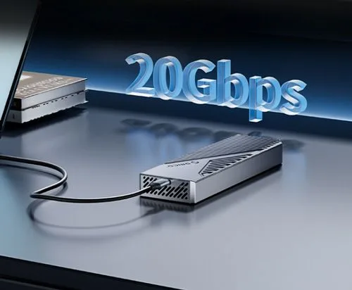 ORICO θήκη για M.2 NVME SSD CNM2-G20, 20Gbps, γκρι — εικόνα 2