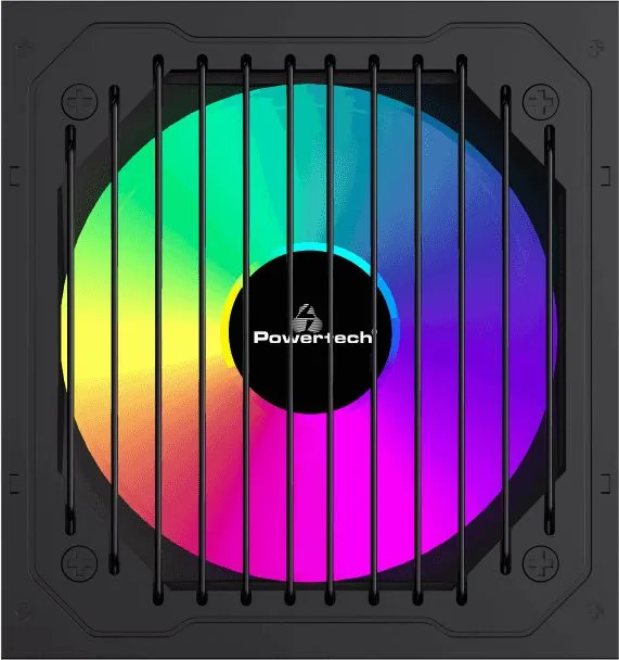 POWERTECH τροφοδοτικό PC PT-1311, 80PLUS Bronze, 700W, ATX, 120mm RGB Fan, Semi Modular — εικόνα 2