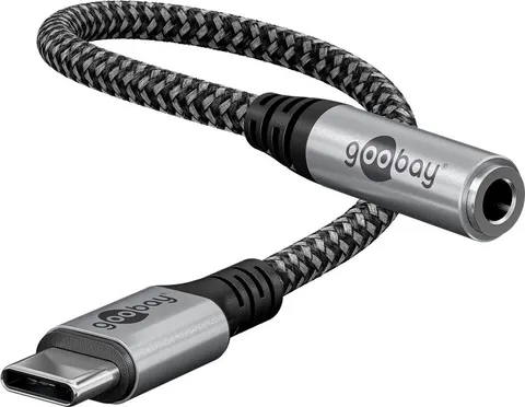 GOOBAY αντάπτορας USB-C σε 3.5mm 74056, γκρι