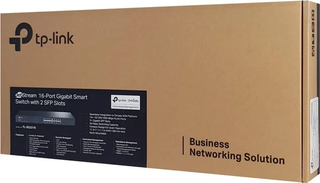 TP-LINK JetStream smart switch TL-SG2218, 16-Port Gigabit, Ver. 1.0 — εικόνα 4
