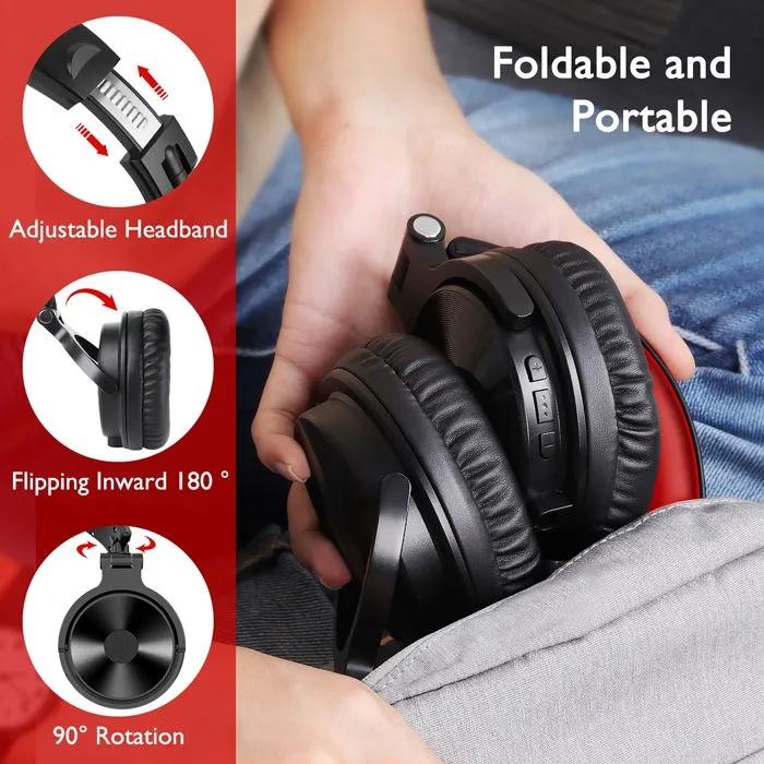 ONEODIO headphones Studio Pro M, ενσύρματα/ασύρματα, Hi-Fi, 50mm, μαύρο — εικόνα 3